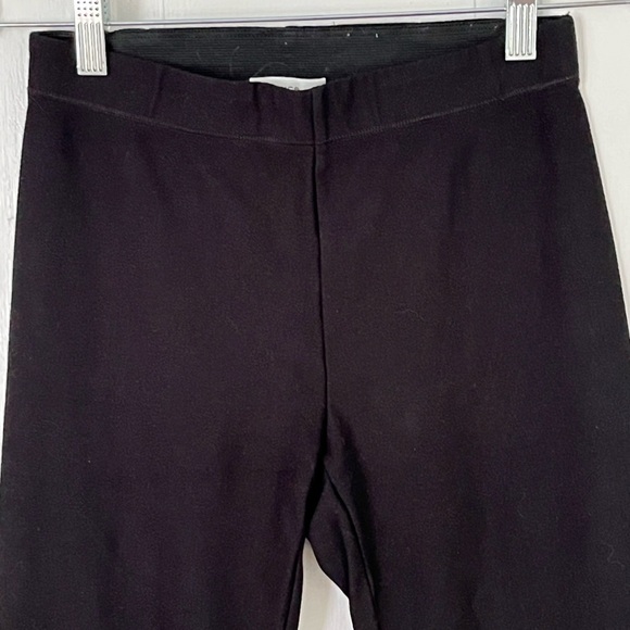 Vince Mid Rise Leggings Black Stretch Pull On Size Small Minimalist Contemporary - Picture 5 of 16